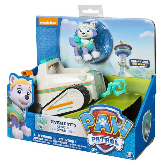 Paw Patrol Spin Master Everest Rescue Snowmobile - Picture 4 of 4